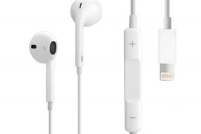 Slusalice sa adapterom za punjenje JH 201 za iPhone lightning bele