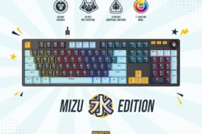 Tastatura Mehanicka Gaming Fantech MK893S RGB Atom 107S MIZU Navy (Blue switch)