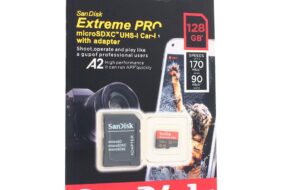 Mem. Kartica SanDisk SDHC 128GB Extreme PRO 4K UHD V30 sa adapterom ZJ CN