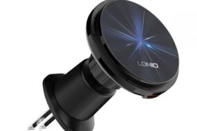 Auto stalak za ventilaciju LDNIO MA23 15W Wireless magnetic crni