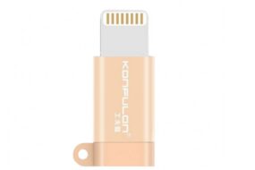 Adapter KONFULON Micro USB na iPhone lightning zlatni