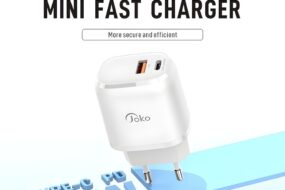 Kucni punjac KONFULON JK82 + PX14 PD 20W, QC 18W, sa kablom USB na Lightning beli