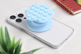 Stiker za mobilni telefon Magnetic Paw svetlo plavi