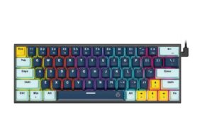 Tastatura Mehanicka Gaming Fantech MK874V2 RGB Atom 63 Mizu Navy (rosie switch)