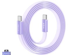 Data kabl REMAX Ultimate Series CB35 65W Ultra-Thin Fast Charging Type C na Type C 1.2m ljubicasti