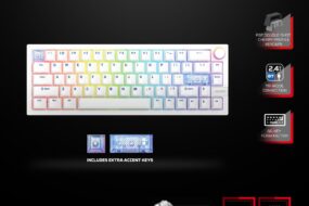 Tastatura Mehanicka Gaming Fantech MK920 RGB Maxfit 6 Wireless bela (White switch)