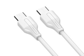 Data kabl LDNIO LC122-C 65w, Type C na Type C beli 2m