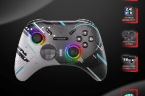 Joypad wireless Fantech WGP15V2S EOS PRO II S Geminus multiplatform RGB crni