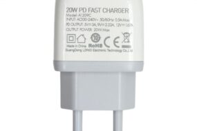 Kucni punjac LDNIO A1209C PD, 20W sa Type C na iPhone lightning kablom beli