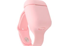 Torbica Dikex za Airpods roze
