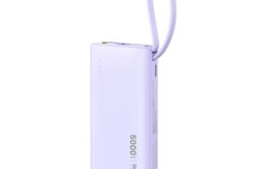 Power bank prenosiva baterija REMAX Xiaoxiao RPP-676 2.1A 5000mAh ljubicasta