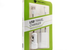 Kucni punjac Teracell za iPhone lightning 3u1 5V 1A beli