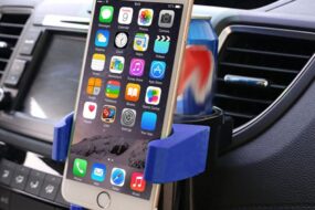 Drzac za casu/telefon za auto crni