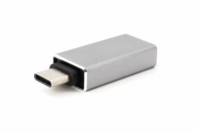 Adapter USB 3.0 Z na TYPE C M JWD-AD76 sivi
