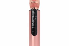 Bluetooth mikrofon M6 pink
