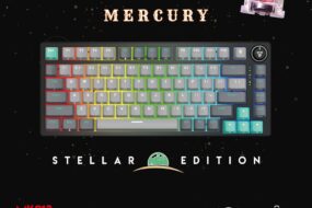 Tastatura Mehanicka Gaming Fantech MK913 RGB Atom PRO83 Wireless Mercury (red switch)