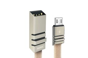 Data kabl REMAX Weave RC-081m micro USB braon 1m