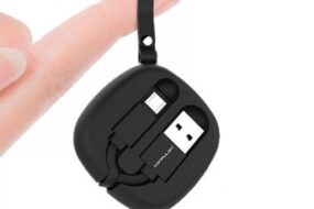 Data kabl KONFULON S79 privezak micro USB crni 1m