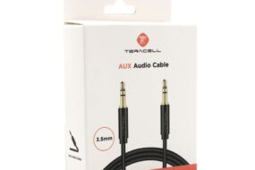 Audio kabl Teracell Aux 3.5mm crni 1.2m