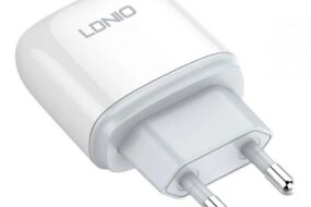 Kucni punjac LDNIO A1209Q QC3.0, 18W sa Type C kablom beli
