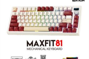 Tastatura Mehanicka Gaming Fantech MK910 RGB Vibe Maxfit 81 Royal Prince Wireless (Yellow switch)