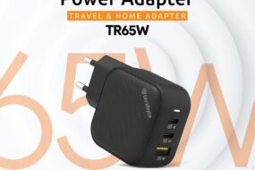 Punjac univerzalni Terabyte TR65W, GaN, PPS, PD 3.0, QC 3.0, 65W sa PD Type c kablom crni CE