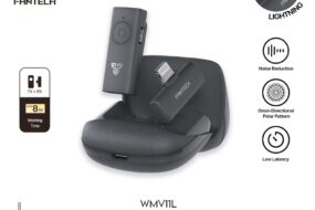 Mikrofon Wireless Fantech Lavalier Leviosa Air WMV11L (Single Mic) Lightning