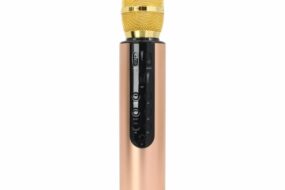 Bluetooth mikrofon M6 zlatni