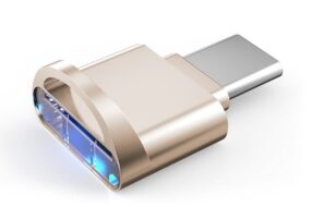Mini card reader Type C JWD sivi