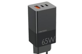 Kucni punjac Fantech CWG301 2xPD + QC 65W crni