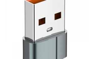 Adapter LDNIO LC150 Type C na USB sivi