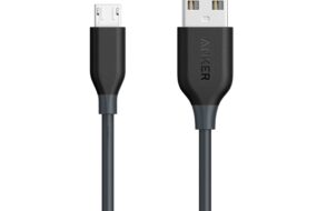 Data kabl ANKER PowerLine micro USB sivi 0.9m