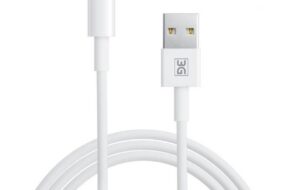 Data kabl L 3G USB na Lightning beli 1m