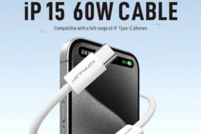 Data kabl KONFULON DC61 PD 60W Super Fast Charge za iPhone 15 Type C na Type C beli 1m