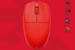 Mis Wireless Gaming Fantech XD7V2P Aria II PRO crveni