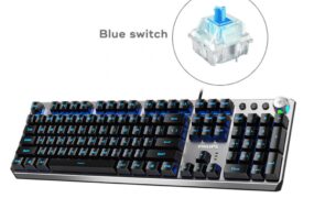 Tastatura Philips G405 mehanicka (Blue switch) siva