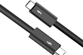 Data kabl Coteci Thunderbolt 87315 40Gbps 100W 8k PD Type C na Type C crni 1m