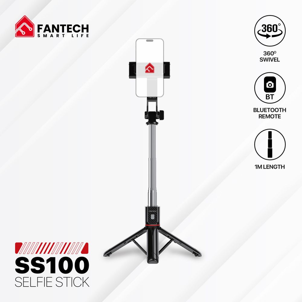 e6811208-d2cc-46b2-aa9f-53d9bb857d0c-Selfie-stick-Fantech-SS100-selfi-stap-crni_w1000 Selfie stick Fantech SS100 selfi stap crni - Slika 1