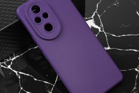 Torbica Teracell Giulietta za Honor 200 Pro mat tamno ljubicasta