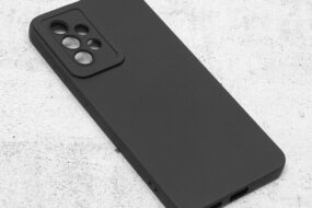 Torbica Silikon Pro Camera za Samsung A536B Galaxy A53 5G crna