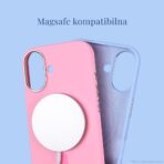 Torbica Magsafe Matte Color iPhone 16 6.1 ljubicasta - Slika 6
