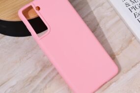 Torbica Teracell Giulietta za Samsung G991B Galaxy S21 mat roze
