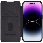 Torbica Nillkin Qin Pro za iPhone 15 Pro 6.1 crna - Slika 2