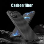 Torbica Carbon fiber za Samsung A175F/A185F Galaxy A17/A18 crna - Slika 5