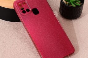 Torbica Sparkle Dust za Samsung A217F Galaxy A21s bordo