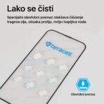 Zastitno staklo Tempered glass Teracell Titan 2.5D za Samsung S926B/S936B Galaxy S24 Plus/S25 Plus crni (fingerprint unlock) - Slika 2