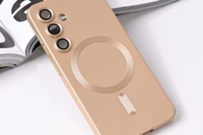 Torbica Magsafe Chrome za Samsung S931B Galaxy S25 zlatna