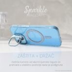 Torbica Magsafe Sparkle za iPhone 13 Pro Max 6.7 roze - Slika 6