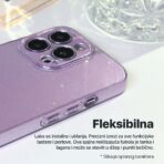 Torbica Sparkle Dust za Xiaomi Redmi Note 14 Pro 4G/5G/Pro Plus bordo - Slika 2