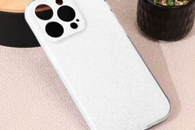 Torbica Sparkle Dust za iPhone 14 Pro 6.1 bela